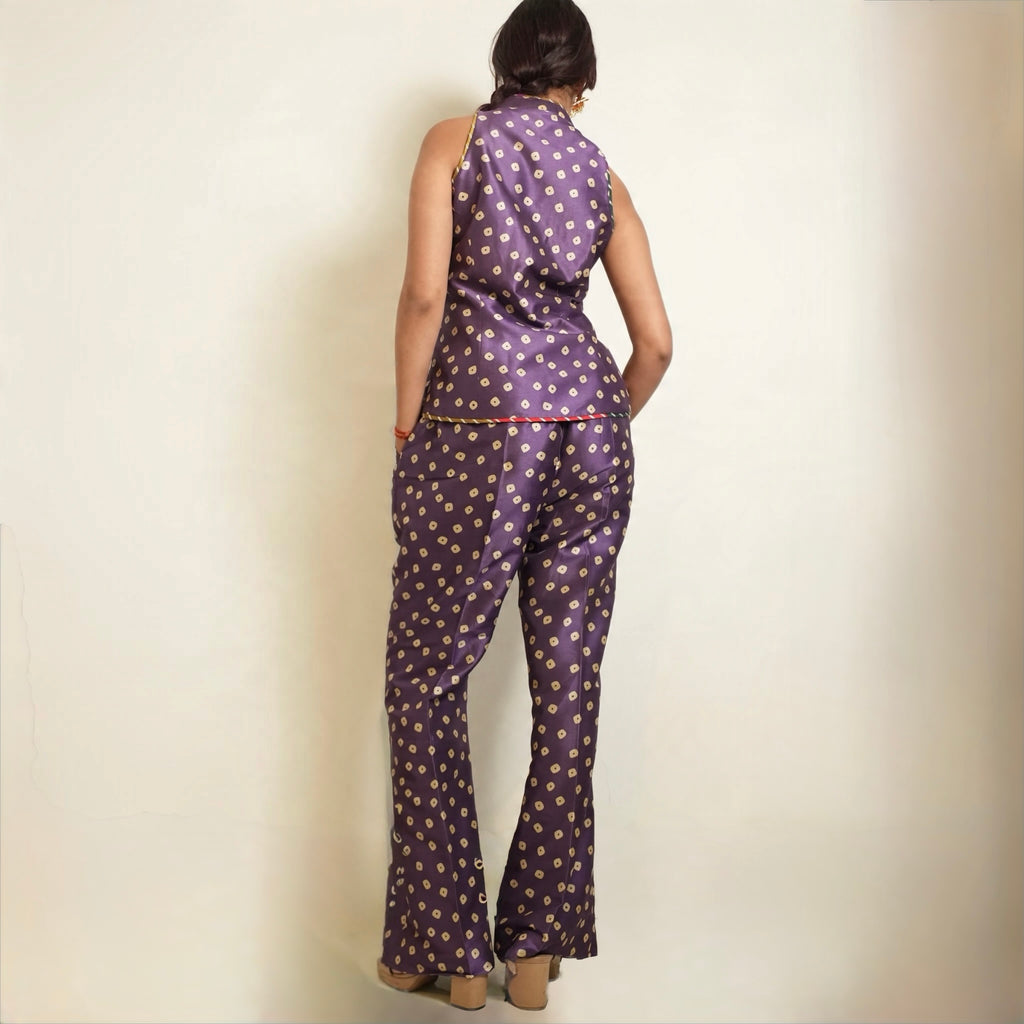 Jamun Pop - Jacket with Bell Bottoms