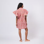 Ruffle Gulabi Dress