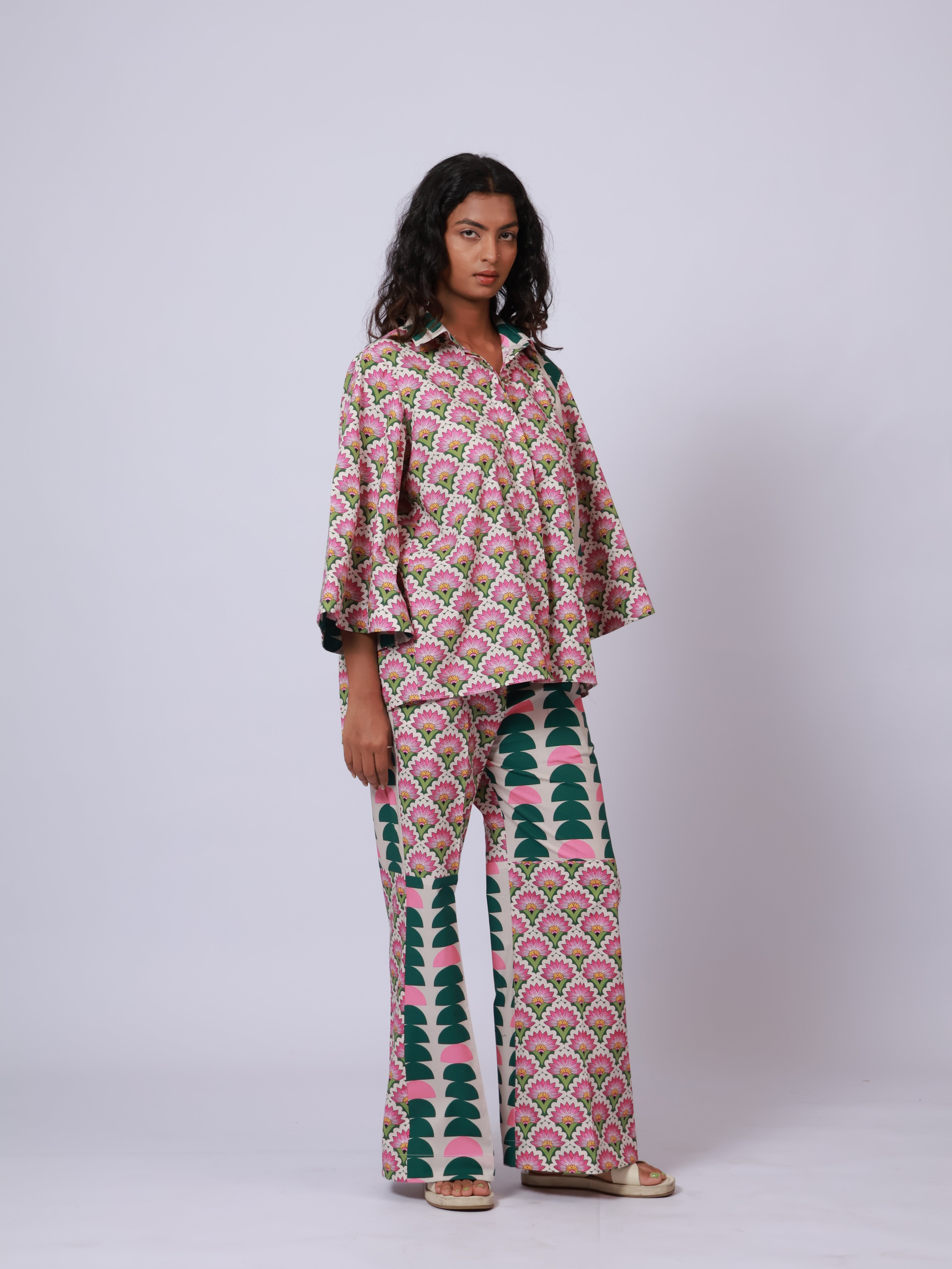 Poplin Lotus Co-ord set