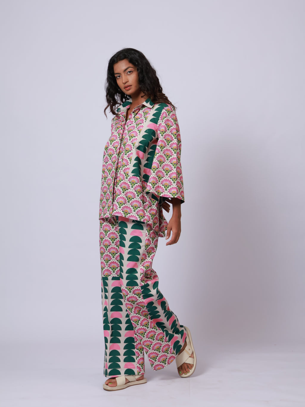 Poplin Lotus Co-ord set
