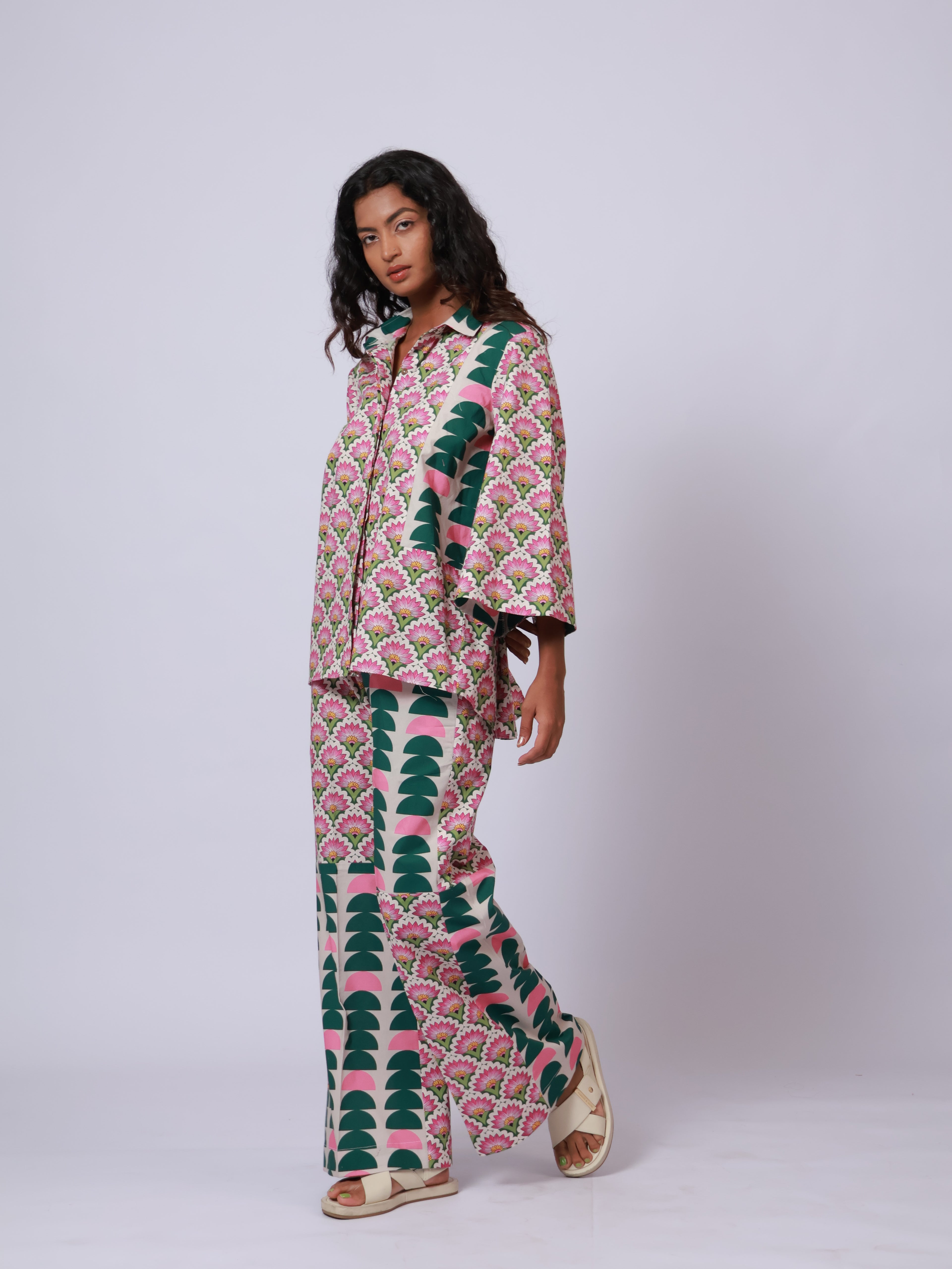 Poplin Lotus Co-ord set