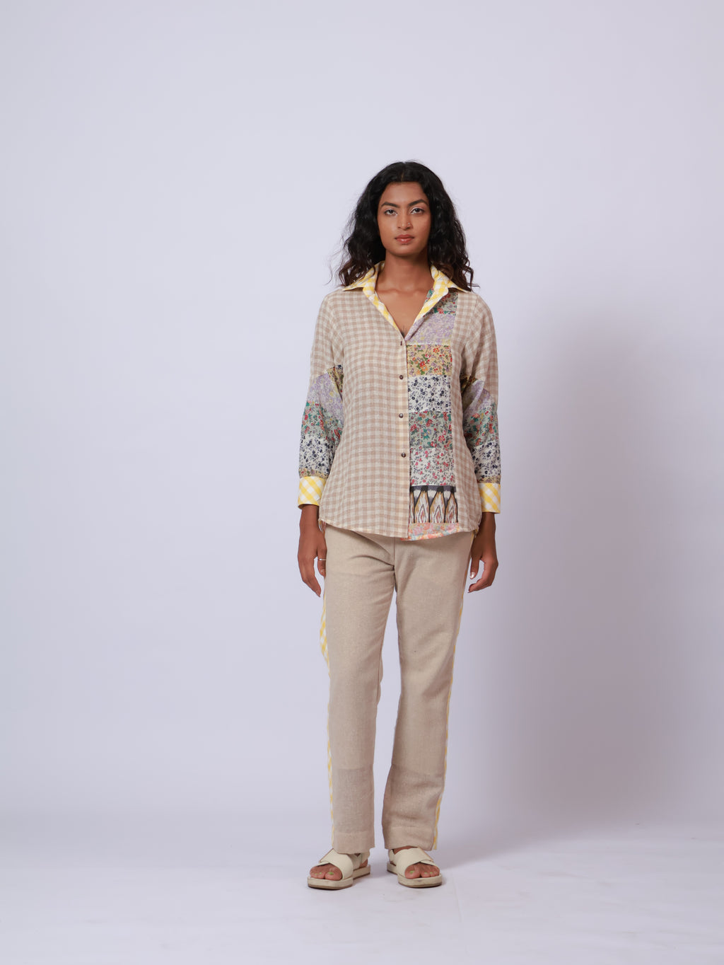 Jute + Ghingham Co - ord