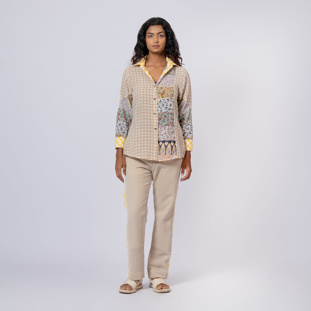 Jute Meets Gingham Set