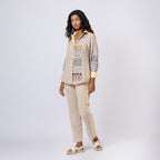 Jute Meets Gingham Set