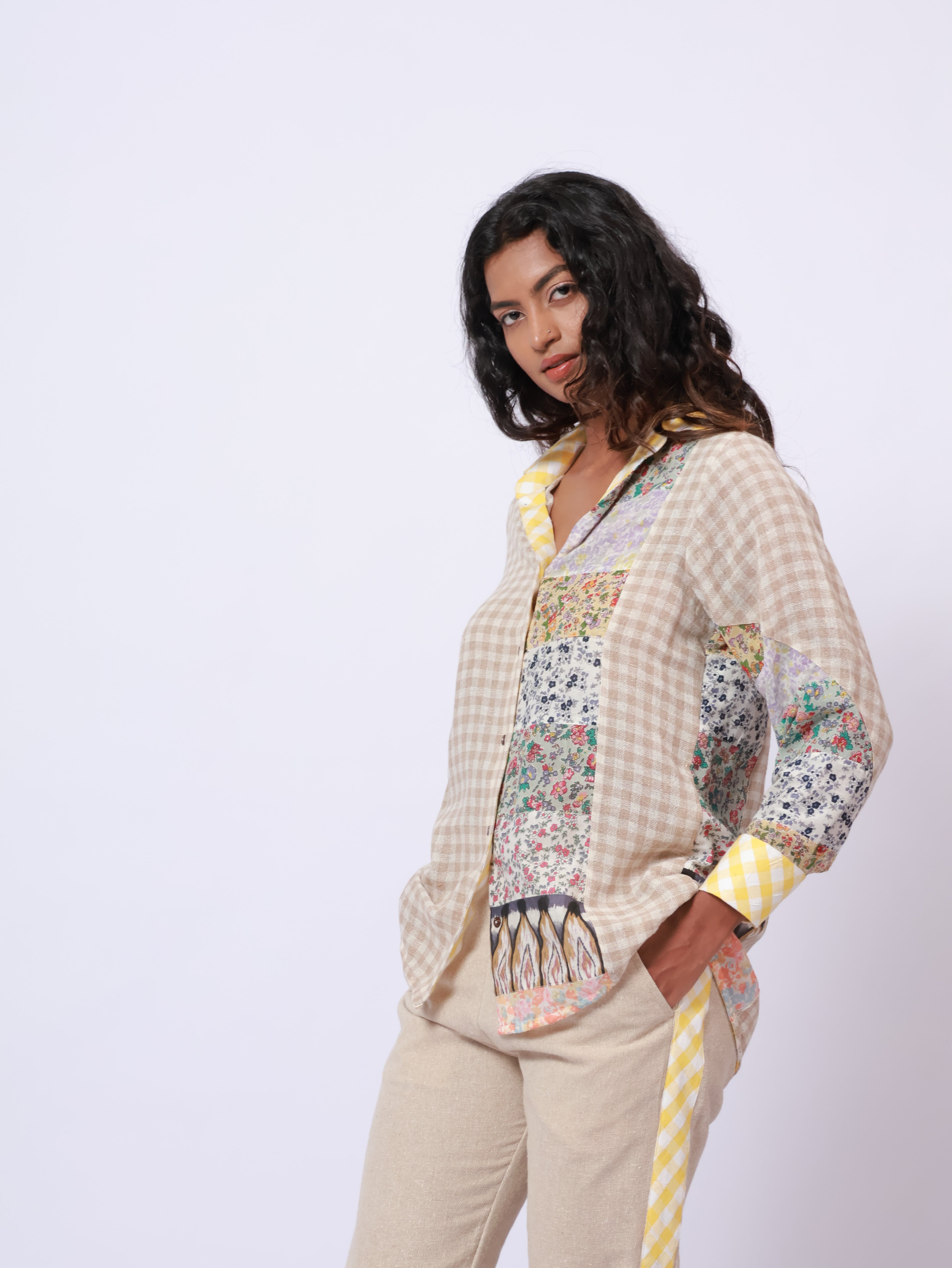 Jute + Ghingham Co - ord