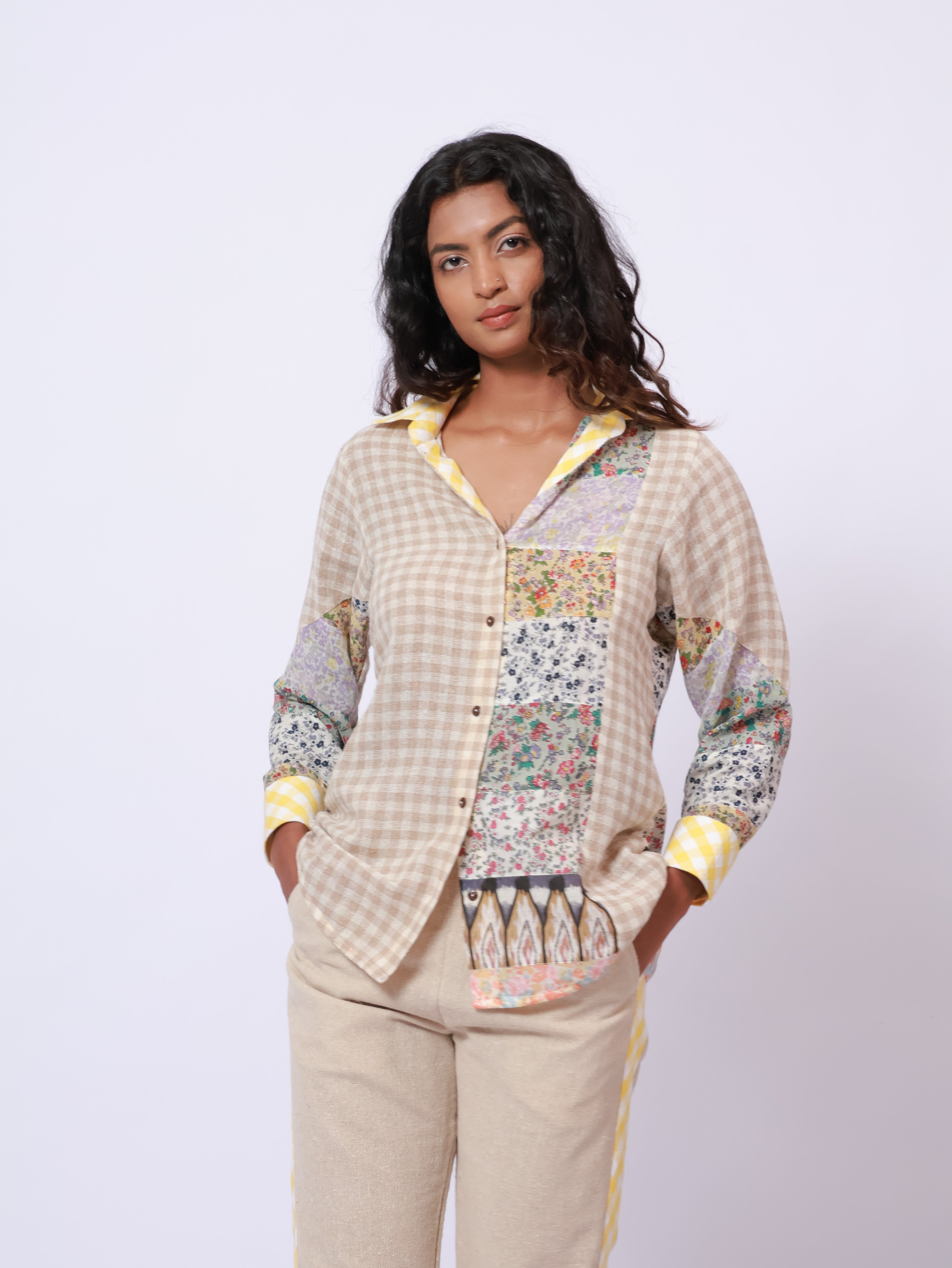 Jute + Ghingham Co - ord
