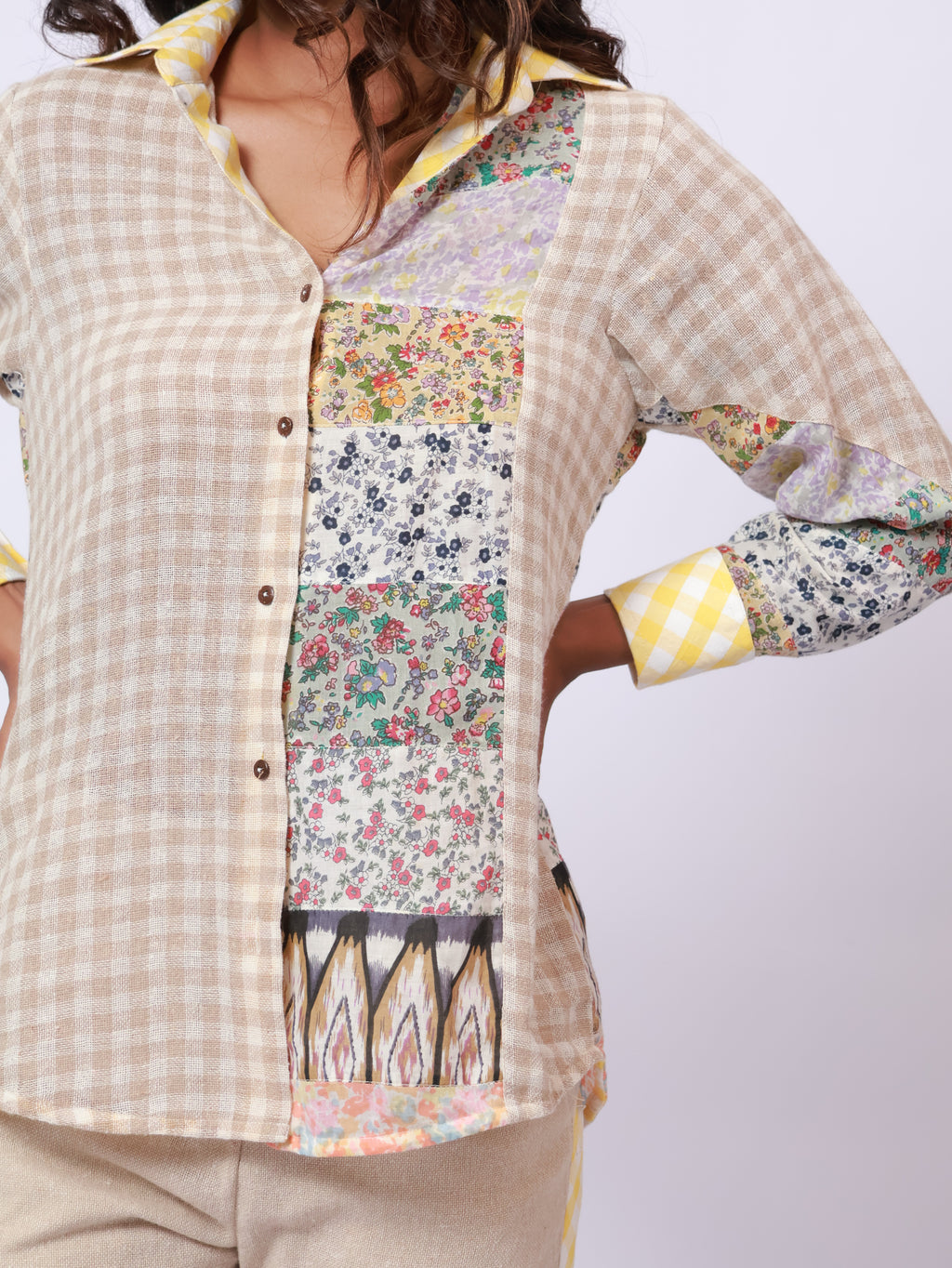 Jute + Ghingham Co - ord