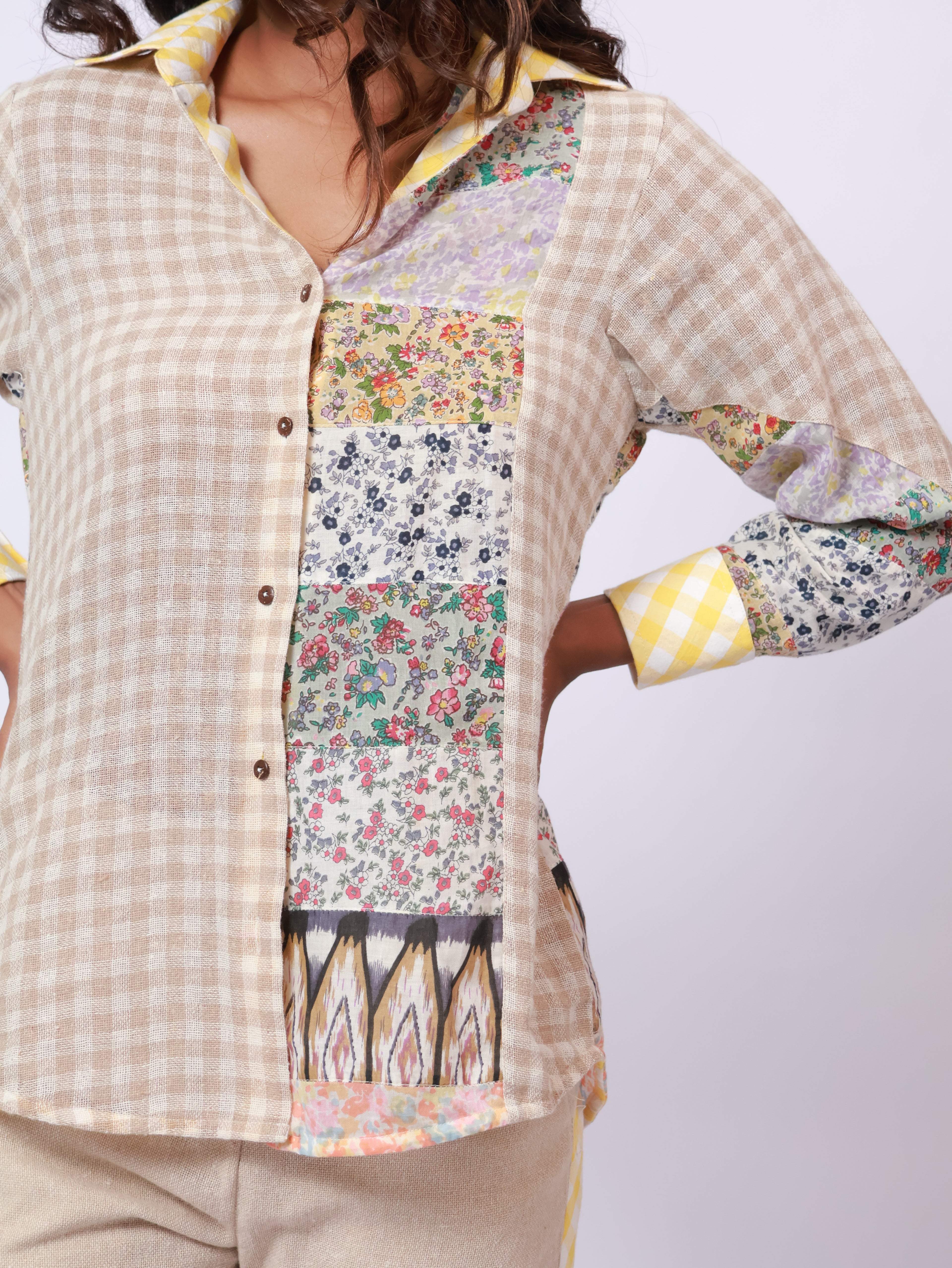 Jute + Ghingham Co - ord