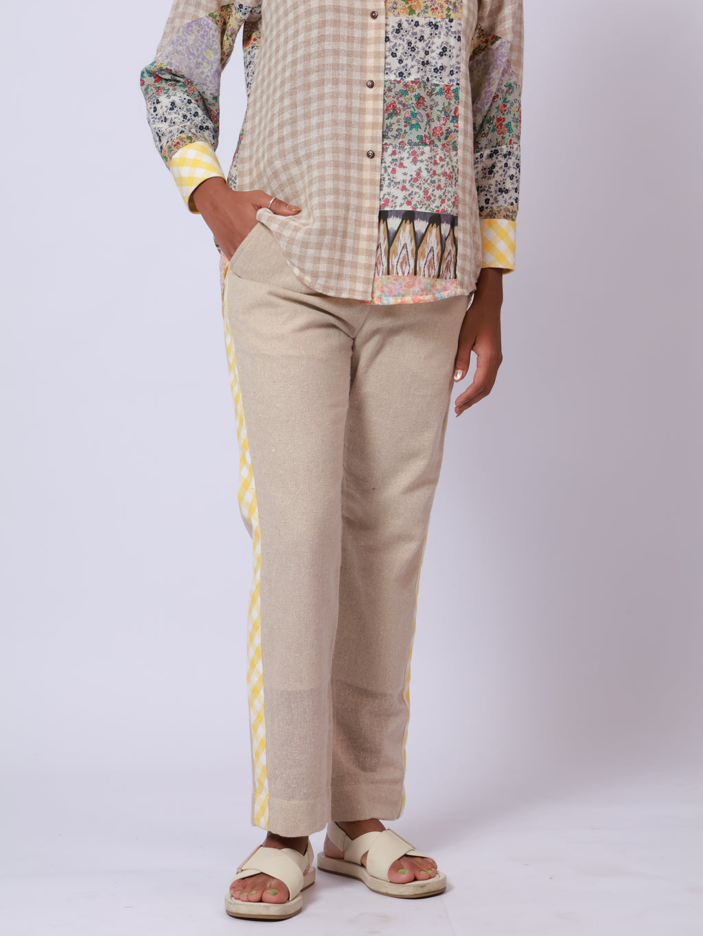 Jute + Ghingham Co - ord