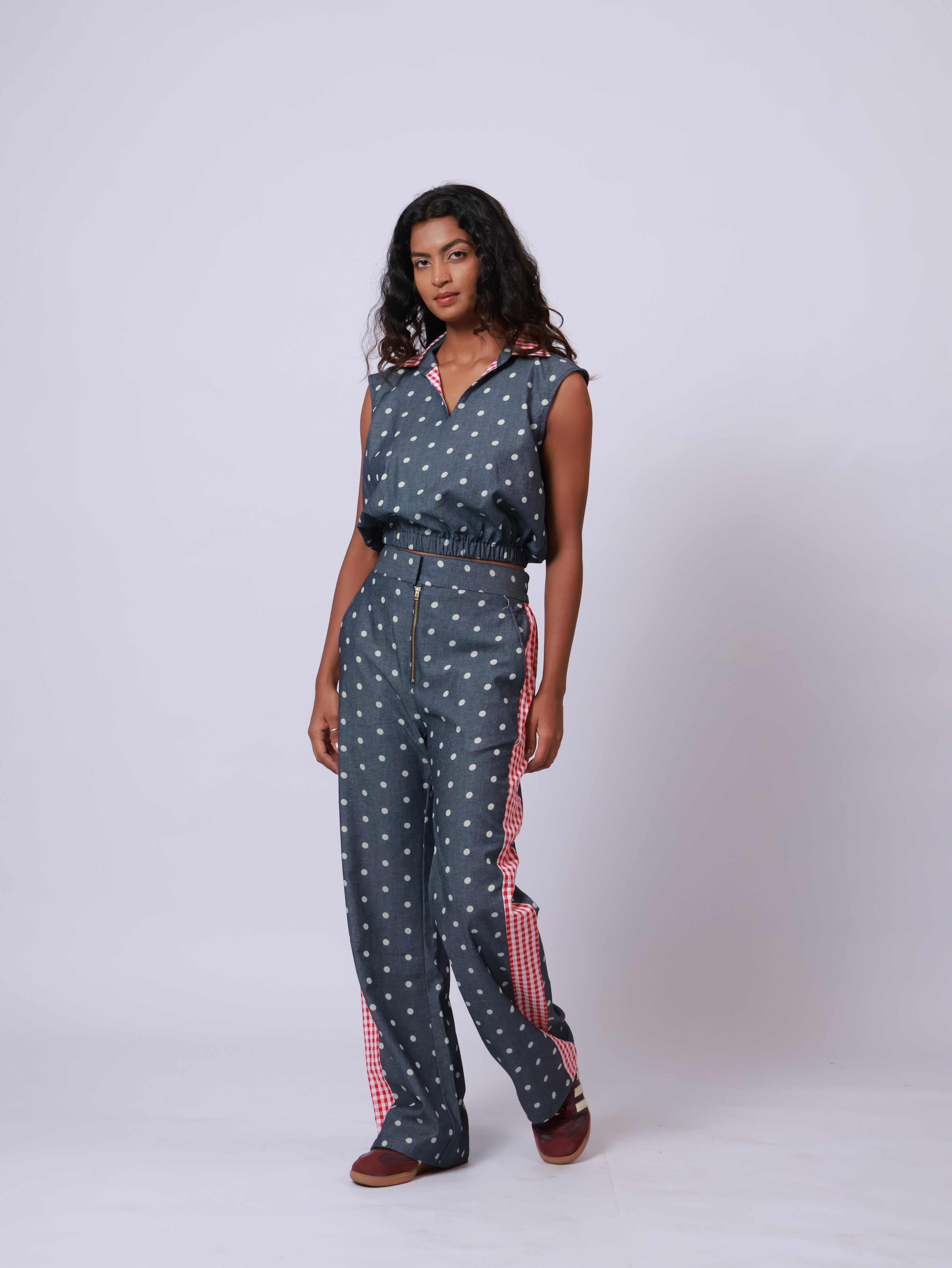Denim Co-ord ( sleeveless)