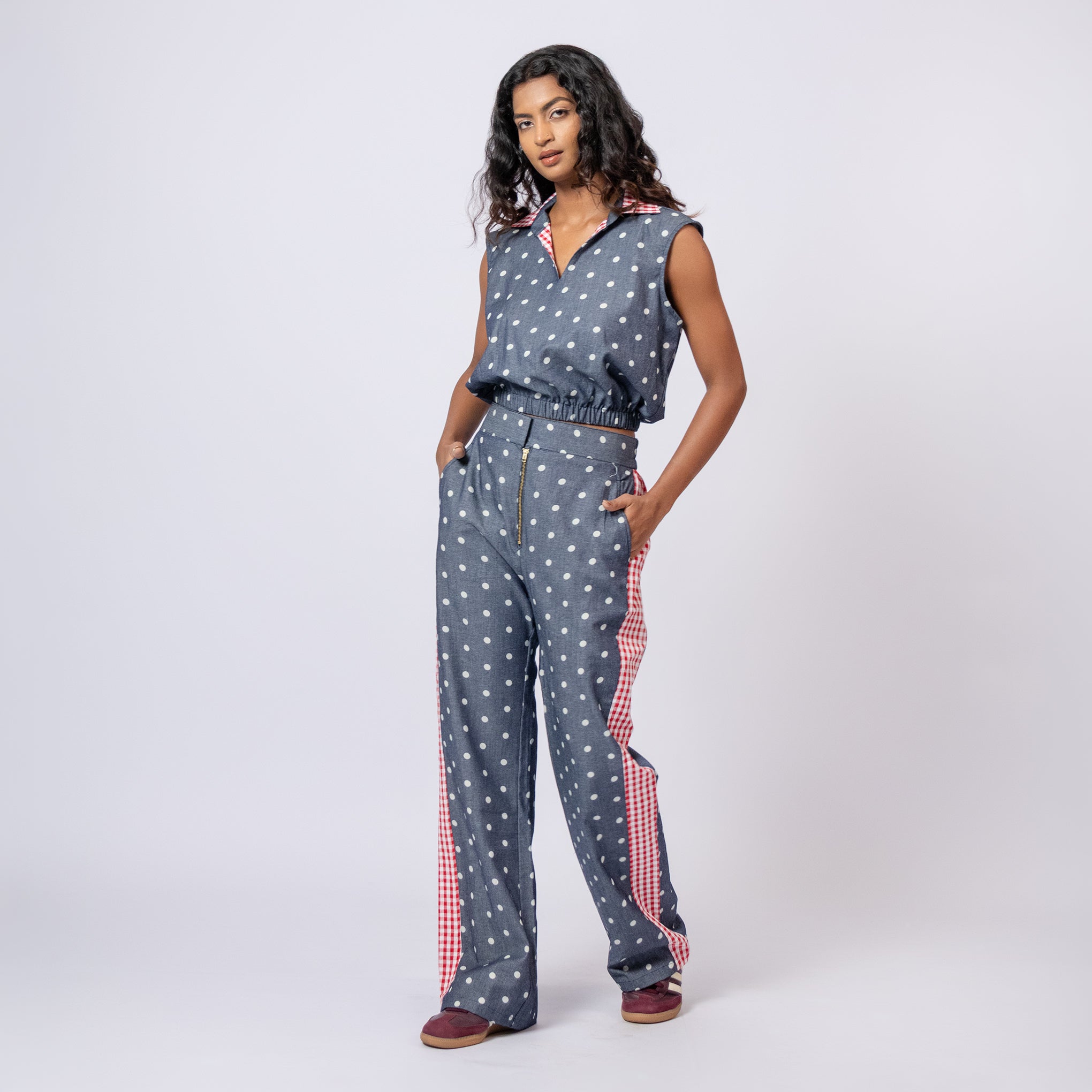 Denim Dot Set — Me Edition