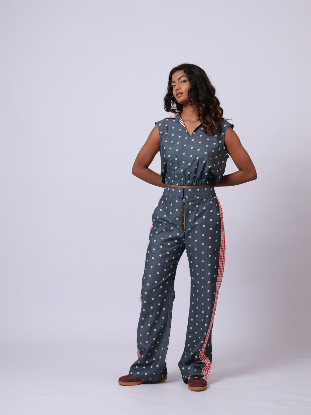 Denim Co-ord ( sleeveless)