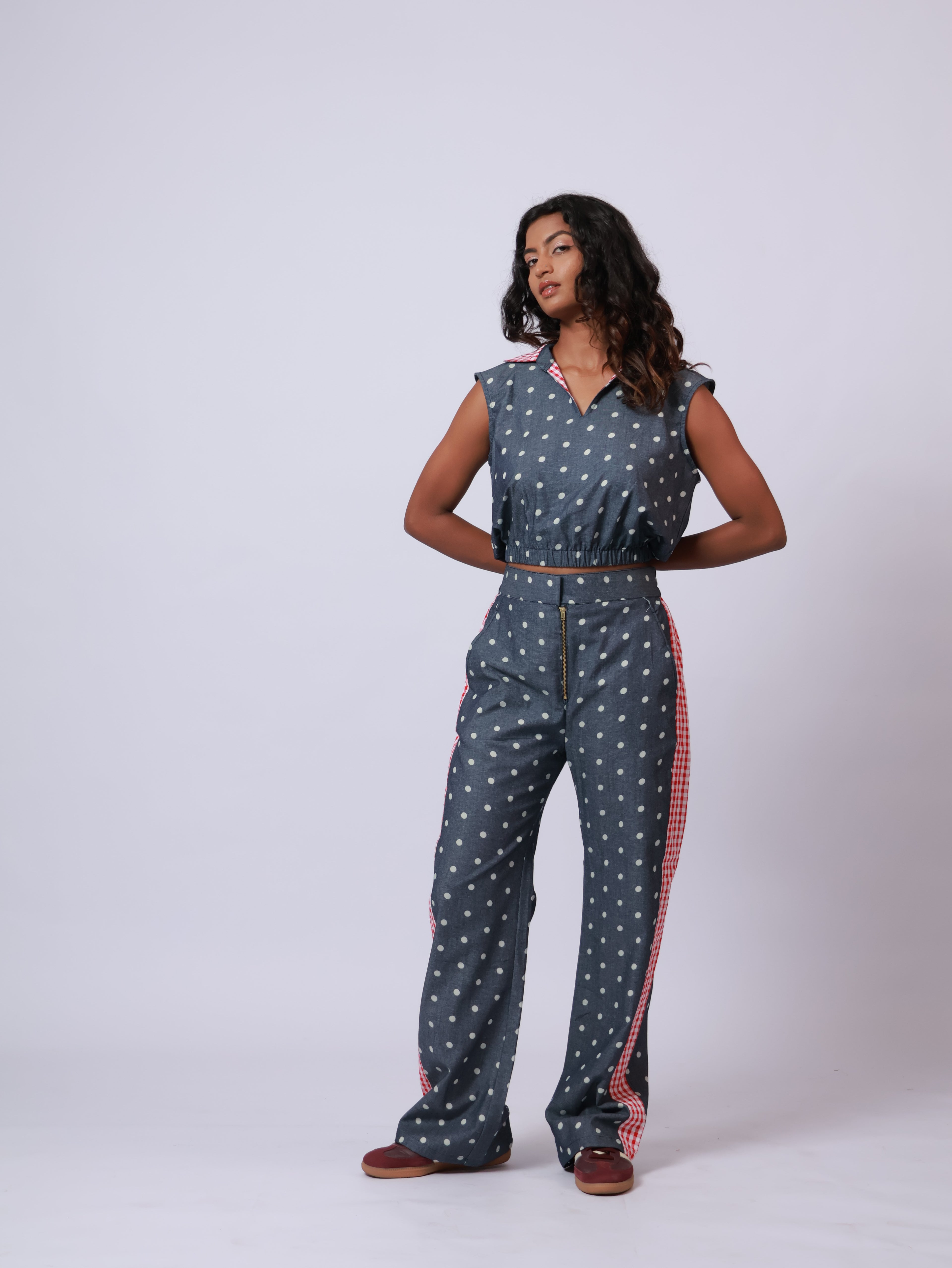Denim Co-ord ( sleeveless)