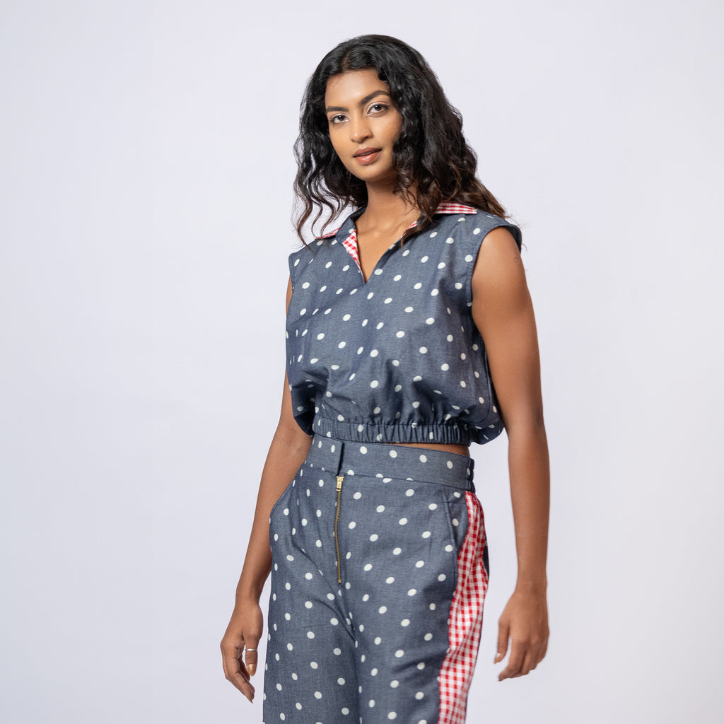 Denim Dot Set — Me Edition