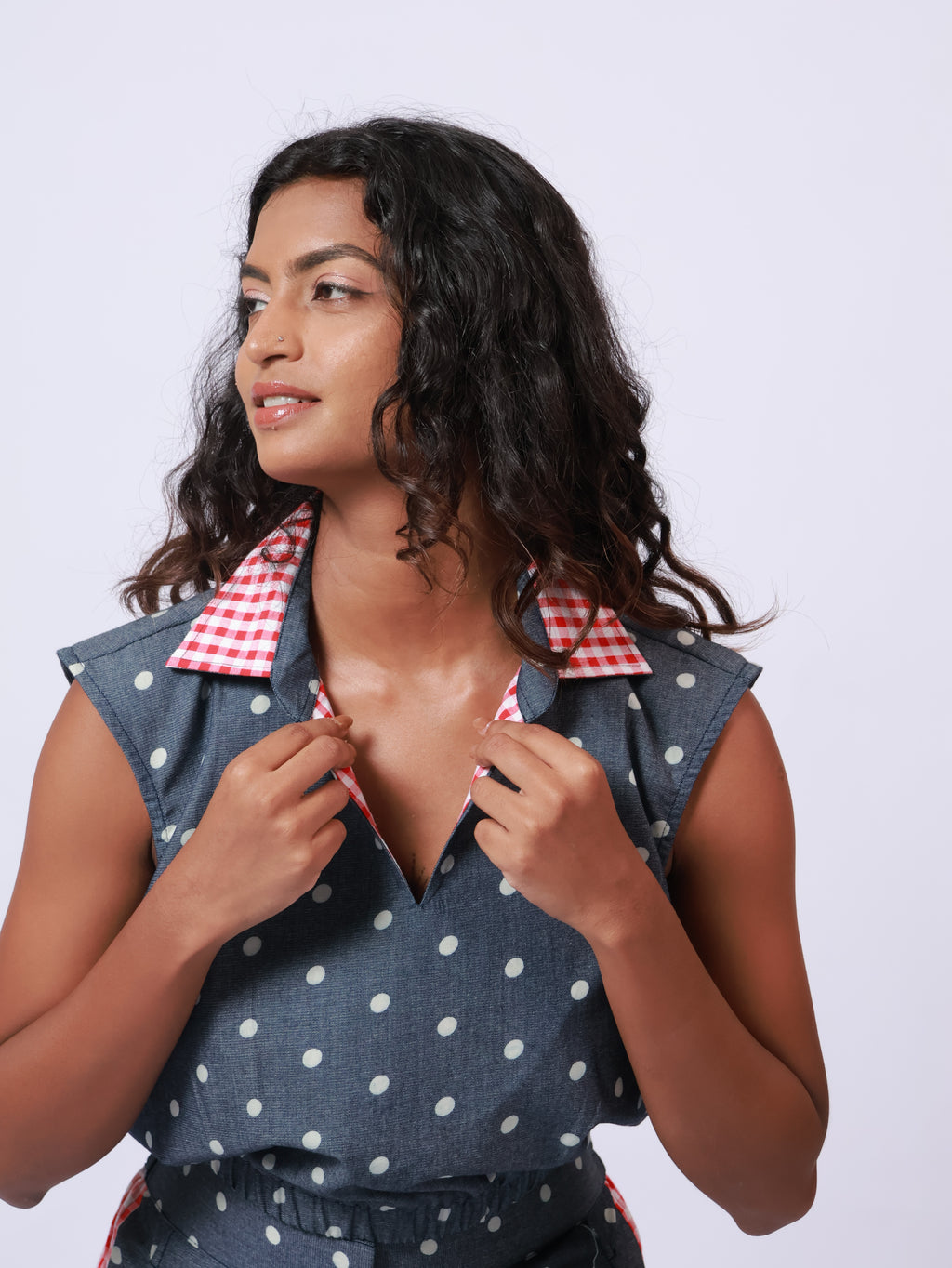 Denim Co-ord ( sleeveless)