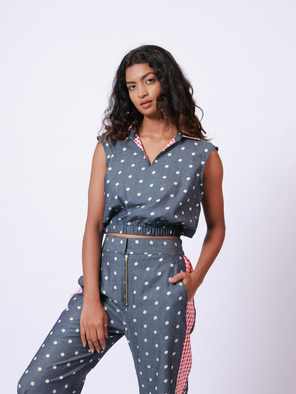 Denim Co-ord ( sleeveless)