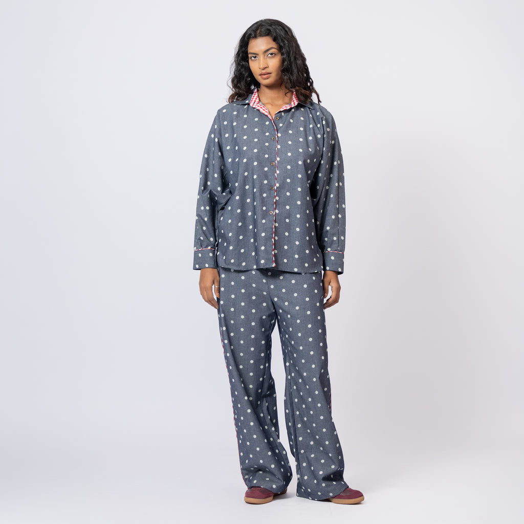 Denim Dot Set — Maa Edition