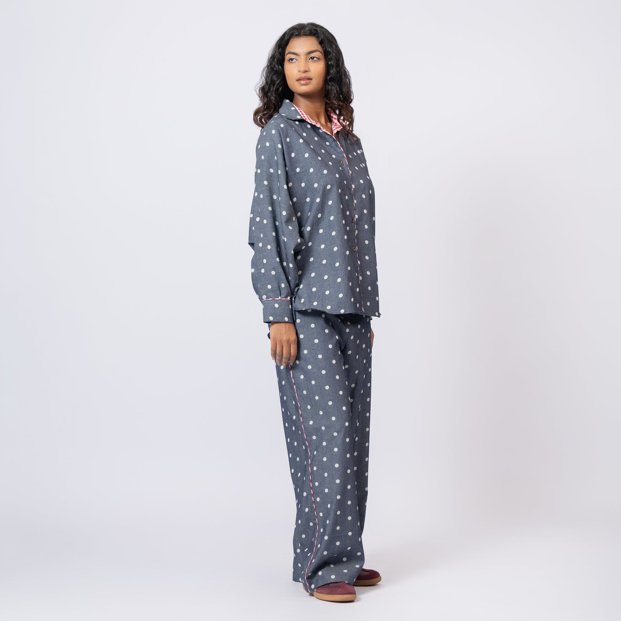 Denim Dot Set — Maa Edition