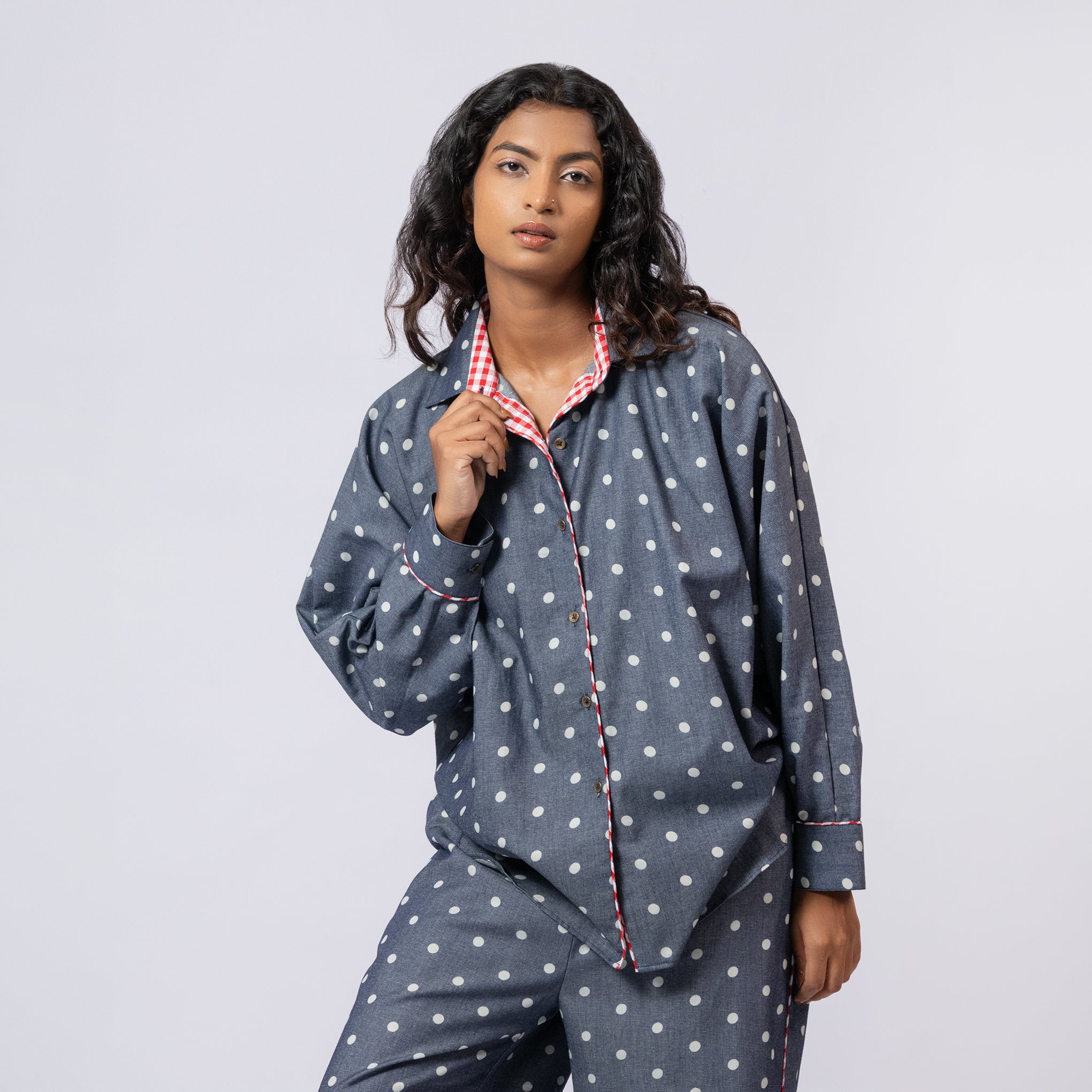 Denim Dot Set — Maa Edition
