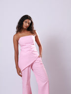 Pink and White Ghingham Co-ord