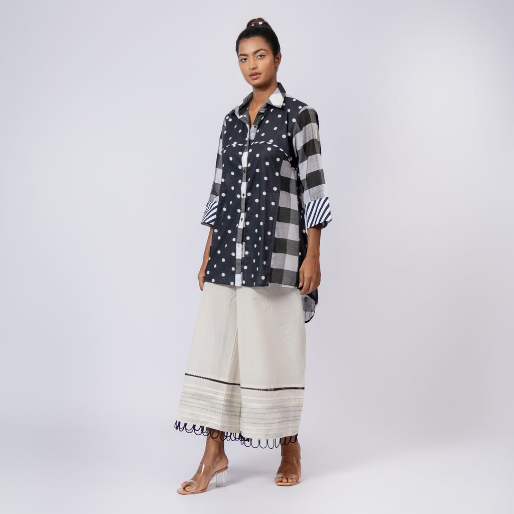 Chanderi Dot Set