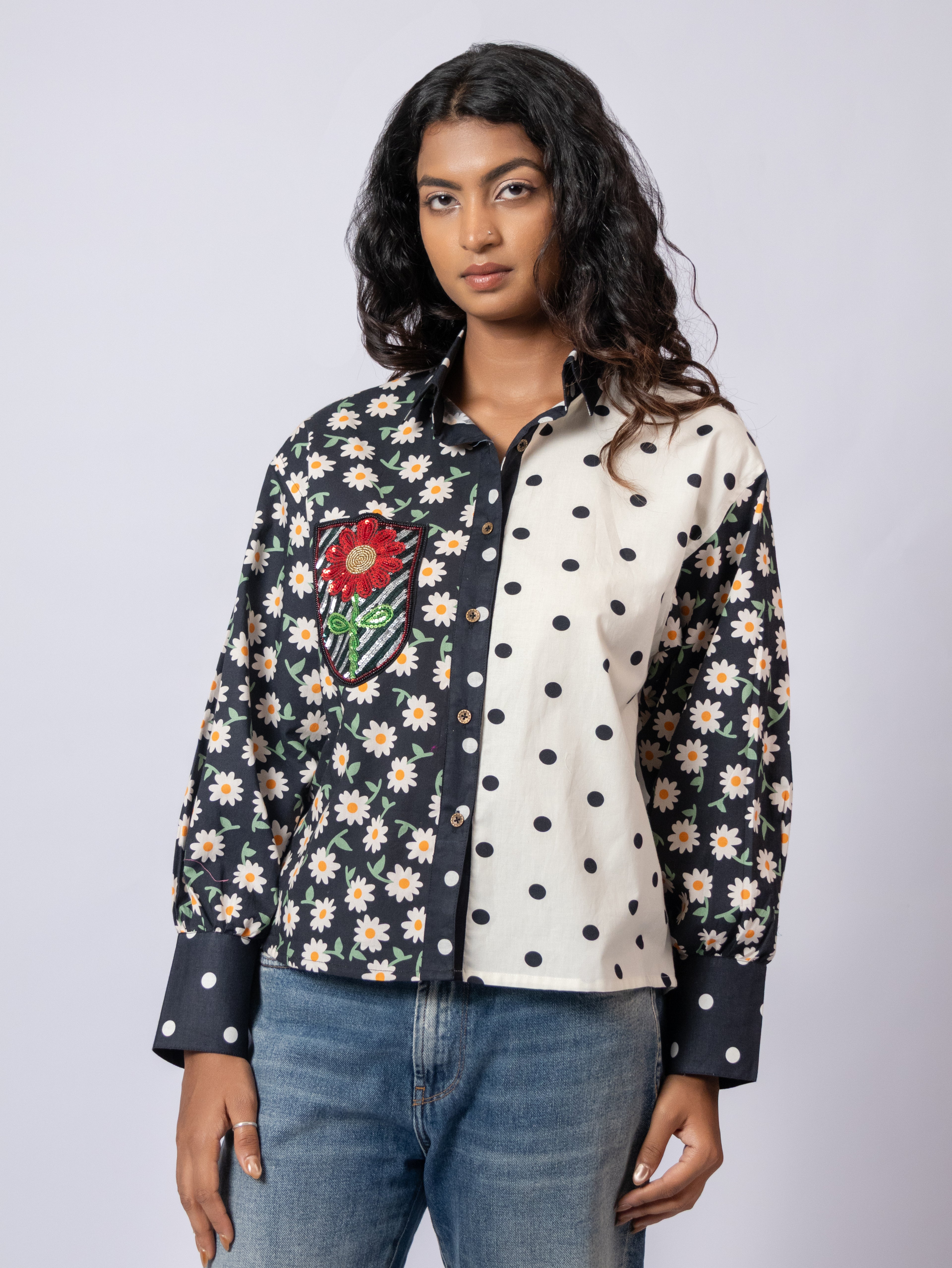 Pocket Party Shirt — Black