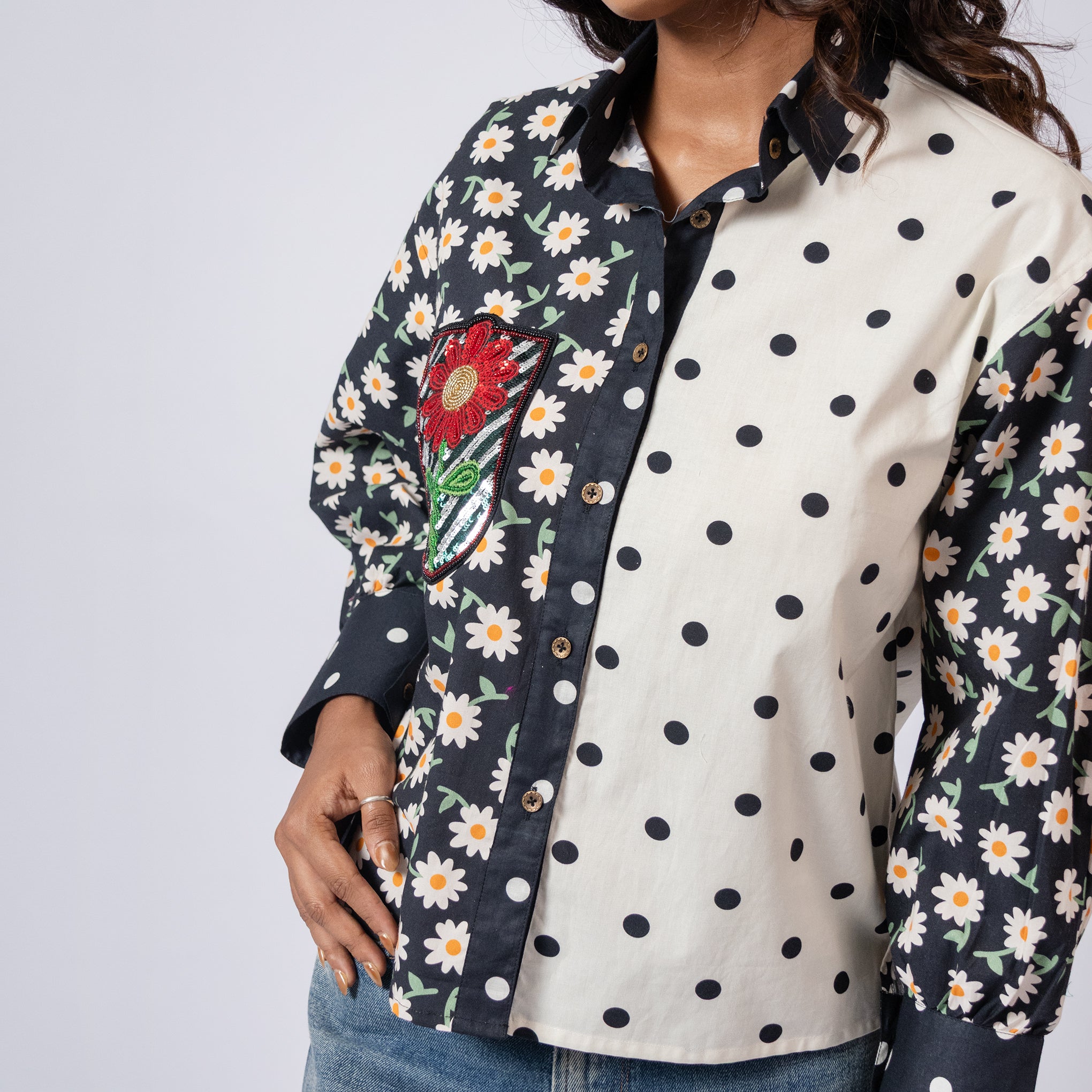 Pocket Party Shirt — Black