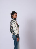 Pocket Full of flowers on white