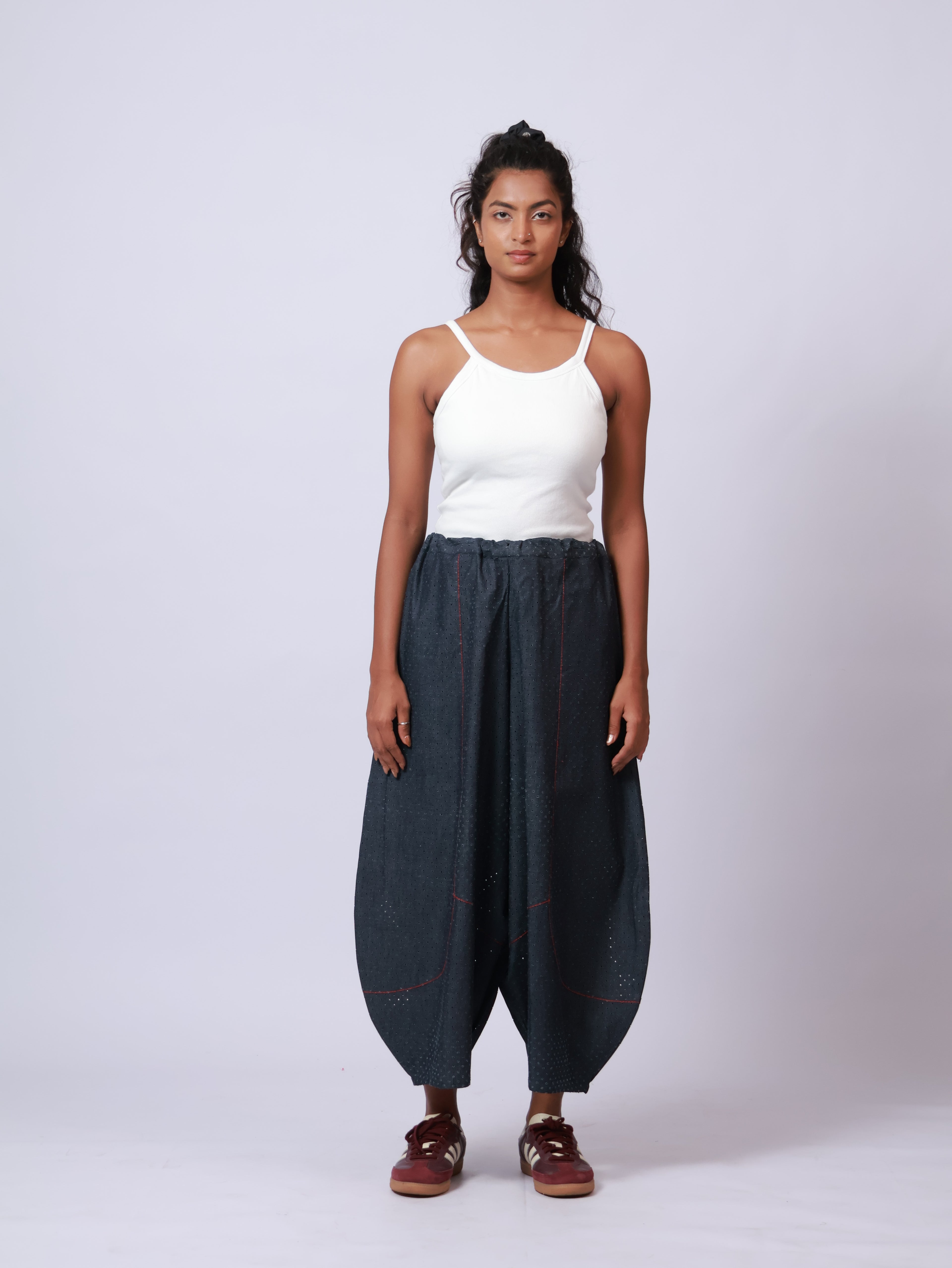 Denim Balloon Pants