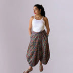 Multi Color  Balloon Pants