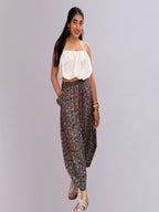 Multi Color  Balloon Pants